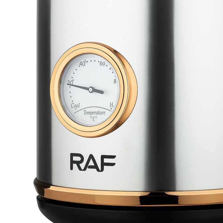 کتری برقی RAF مدل R7849 – ظرفیت ۱.۷ لیتری با نشانگر دما