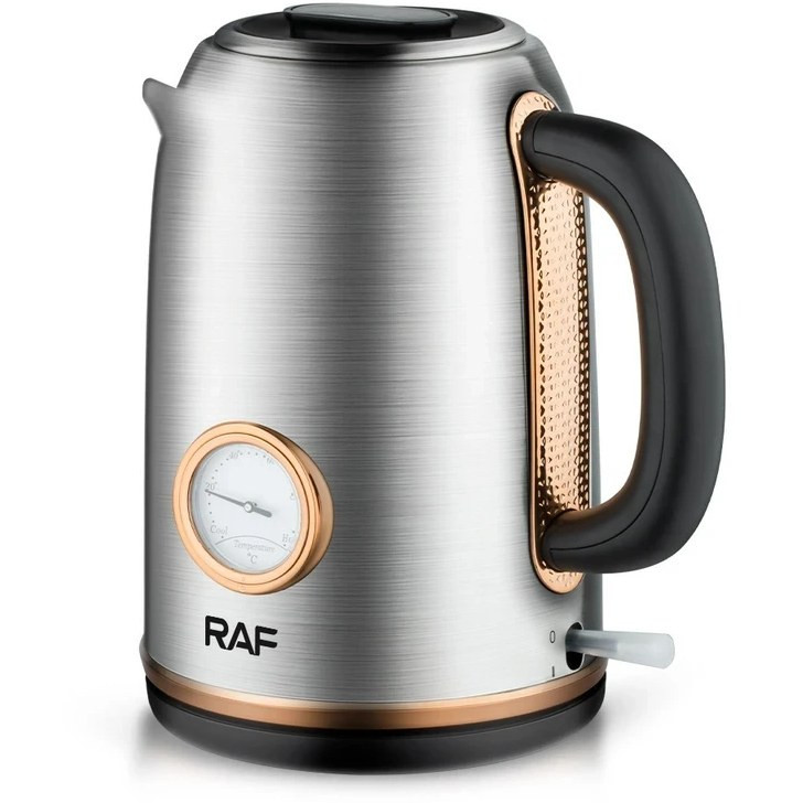 کتری برقی RAF مدل R7849 – ظرفیت ۱.۷ لیتری با نشانگر دما