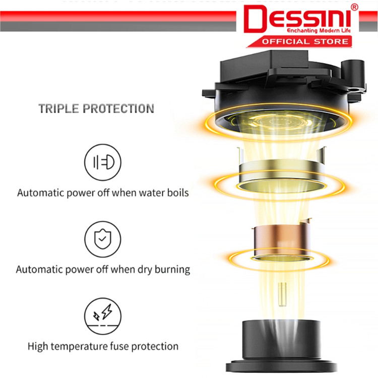 کتری برقی دسینی مدل DS28SS