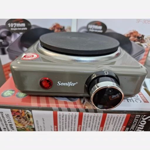 مینی اجاق گاز برقی سونیفر مدل SF-3054 وات 500 صفحه چدنی، ایمن و سبک