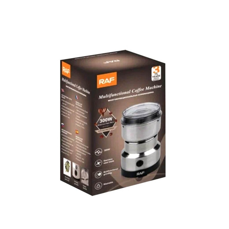 آسیاب برقی راف مدل R7113 ۱۰۰ گرم ظرفیت ۴ تیغه استیل