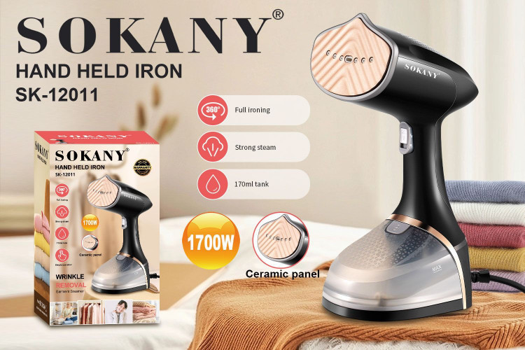 اتو بخارگر ایستاده سوکانی مدل SOKANY SK-12011