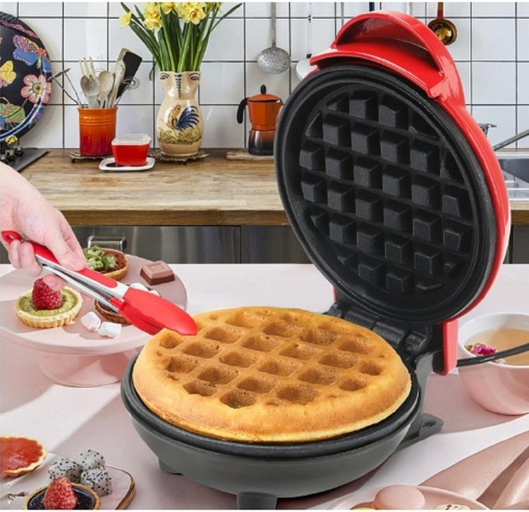 وافل ساز مدل مینی _ MINI MAKER WAFFLE (مشکی)