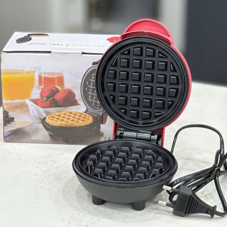وافل ساز مدل مینی _ MINI MAKER WAFFLE (مشکی)
