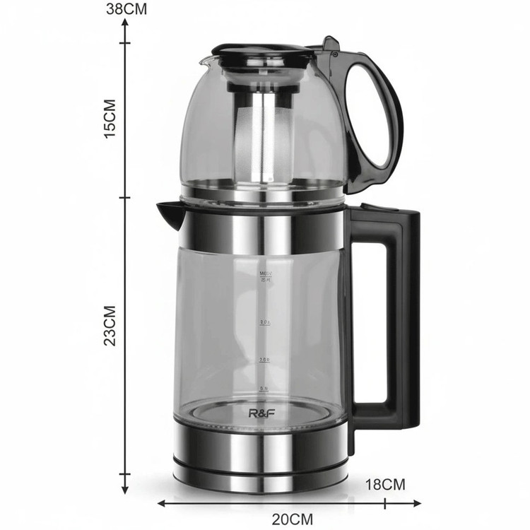 چایی ساز روهمی تفال- وارمردار مدل TF-124