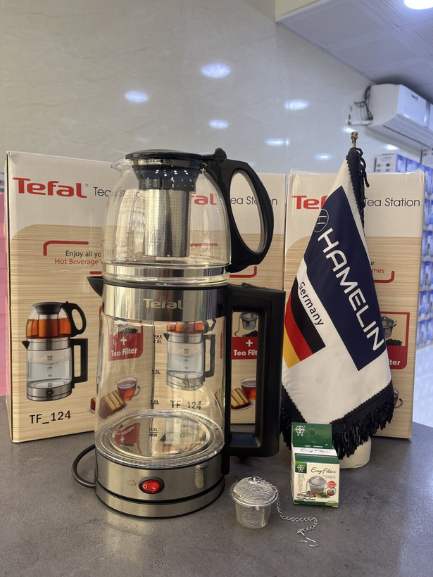 چایی ساز روهمی تفال- وارمردار مدل TF-124