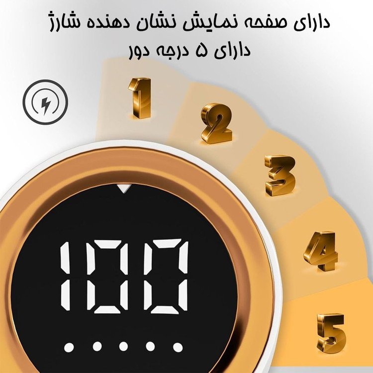 پرزگیر شارژی لباس مدل TC-010 با ۵ سرعت و محافظ مشبک