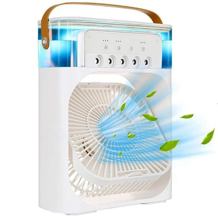 پنکه رومیزی مهپاش برقی RGB مدلAIR COOLER FAN