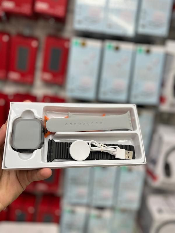 ساعت هوشمند KW91 مدل ULTRA3 برند KEQIWEAR با ۳ بند متنوع و مانیتورینگ سلامت