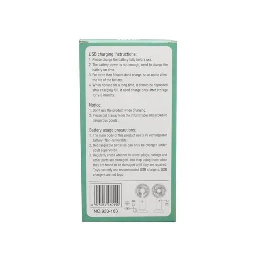 پنکه دستی شارژی مدل Handheld Fan