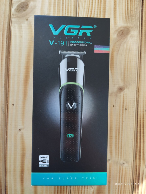 ماشین اصلاح موی سر و صورت وی جی ار مدل V-191