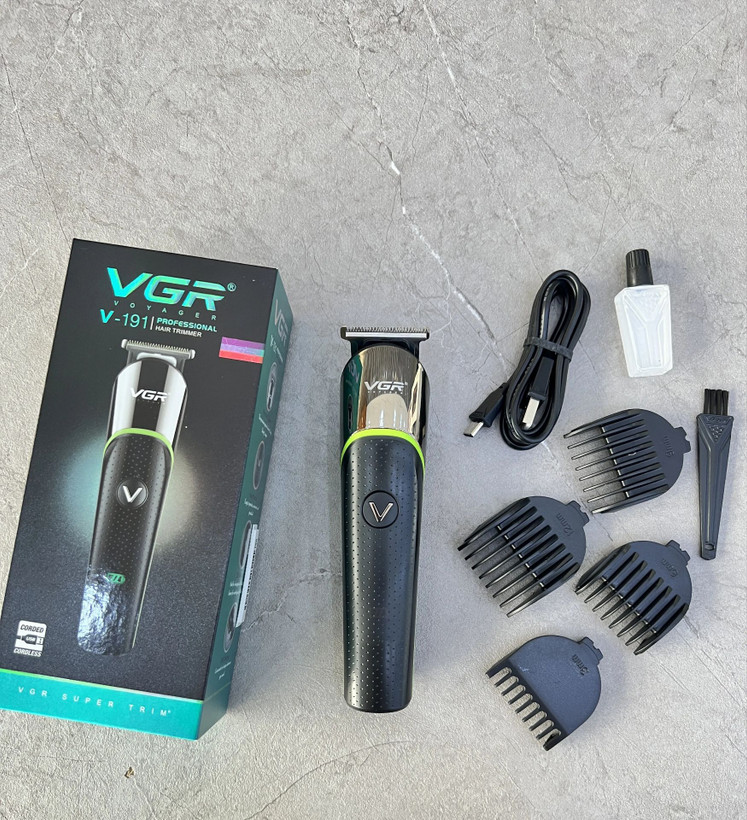 ماشین اصلاح موی سر و صورت وی جی ار مدل V-191
